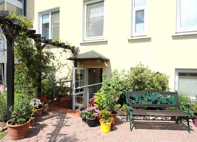 Eingang der Ferienwohnung